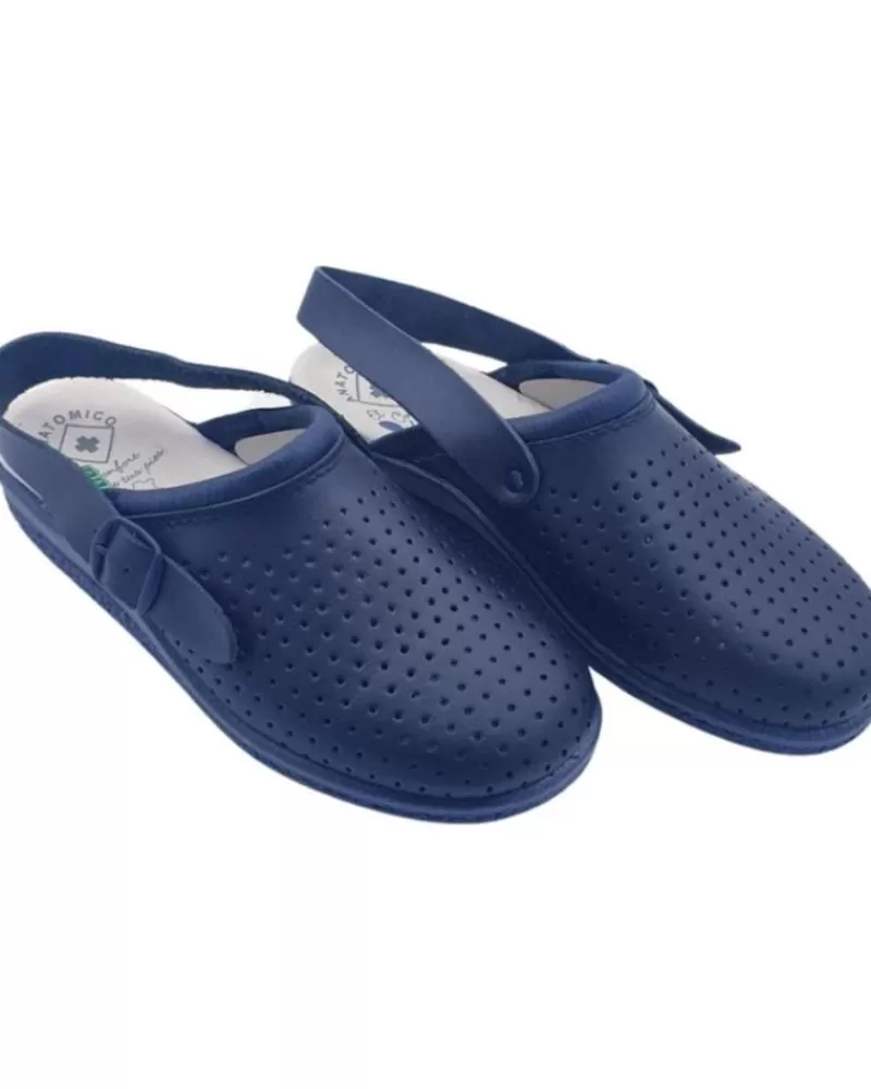 Boy JAVER Clogs-Woman And Man And Boy Shoes Calzado De Trabajo Varios 15423 Marino