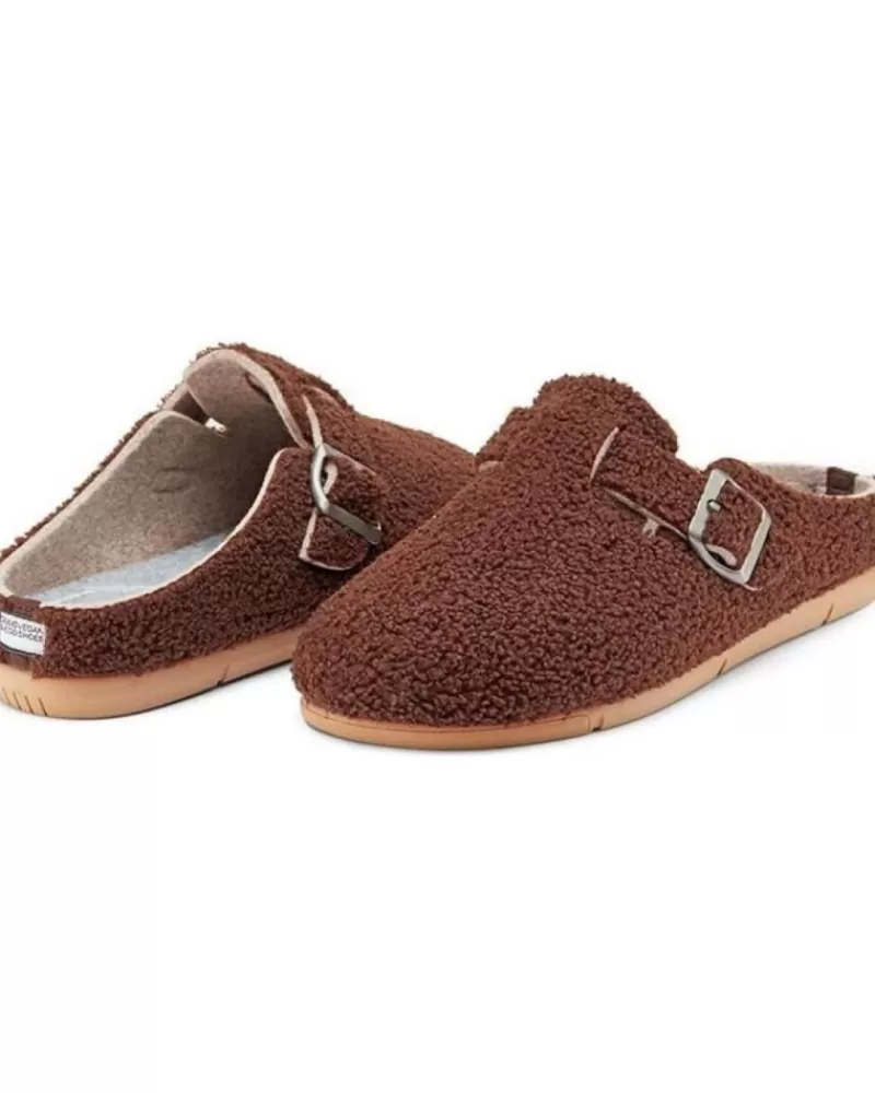 Boy DUUO Clogs-Woman And Man And Girl And Boy Clogs Zapatilla--D492703-Domo Nordik 003 Marron