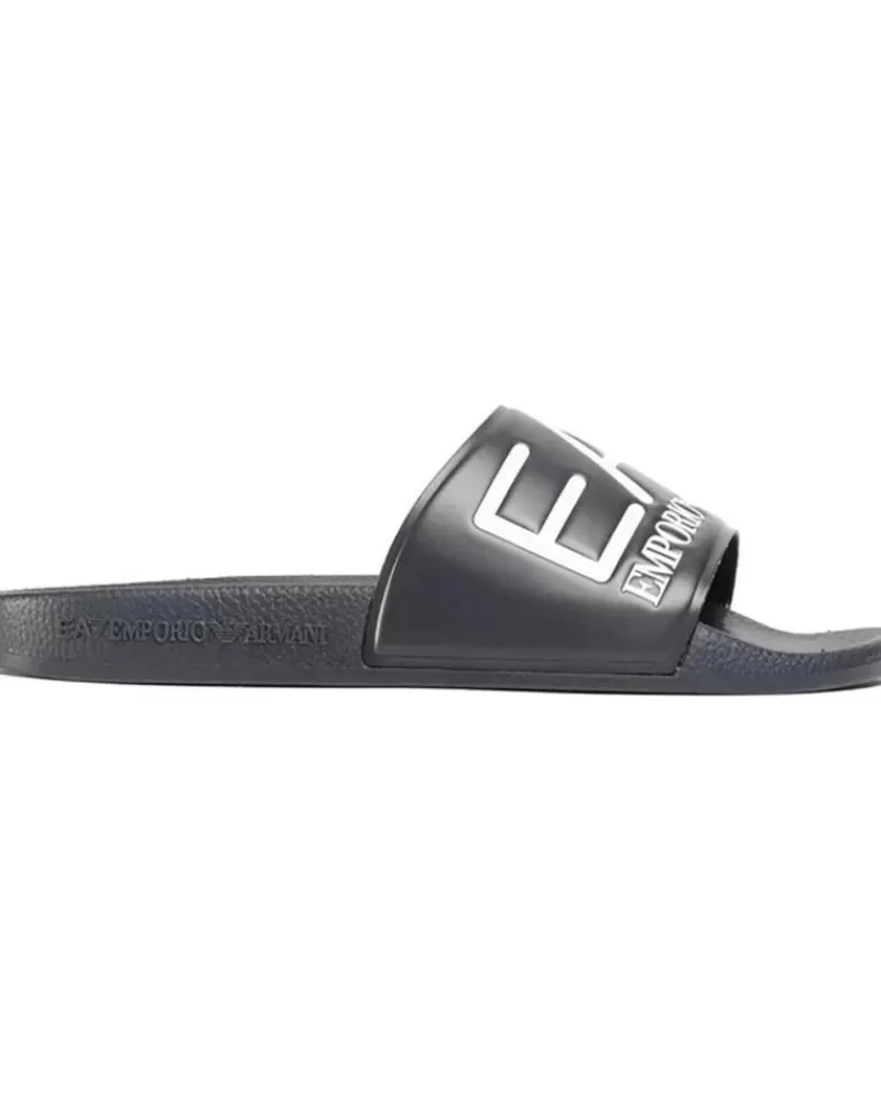 Woman EMPORIO ARMANI Woman And Man And Girl And Boy Flip Flops Xcp001 Xcc22 00285 Azul