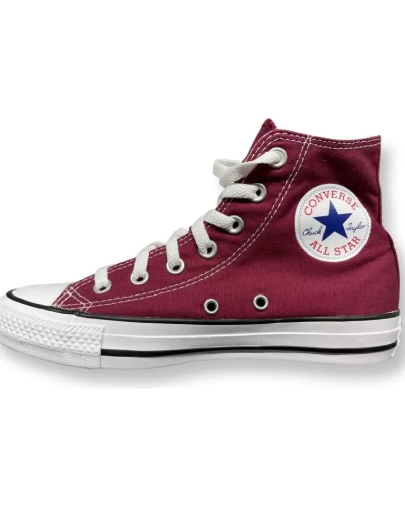 Girl CONVERSE Trainers-Woman And Man And Girl Trainers Zapatillas Lona M9160C All Star Burdeos Rojo