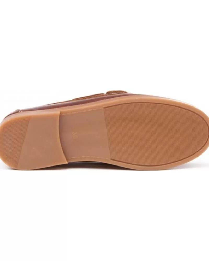 Man ANGELITOS Woman And Man Boat Shoes Nautico Piel 351 Cuero