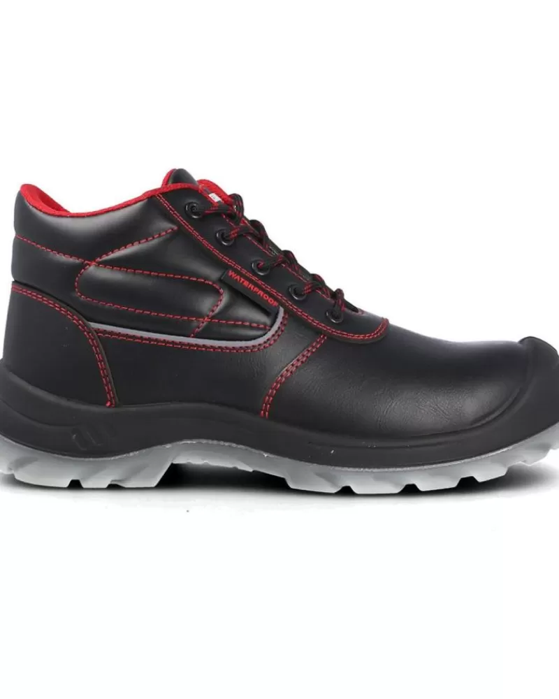 Man PAREDES Woman And Man Boots Botas De Seguridad Fosforo Negro Negro