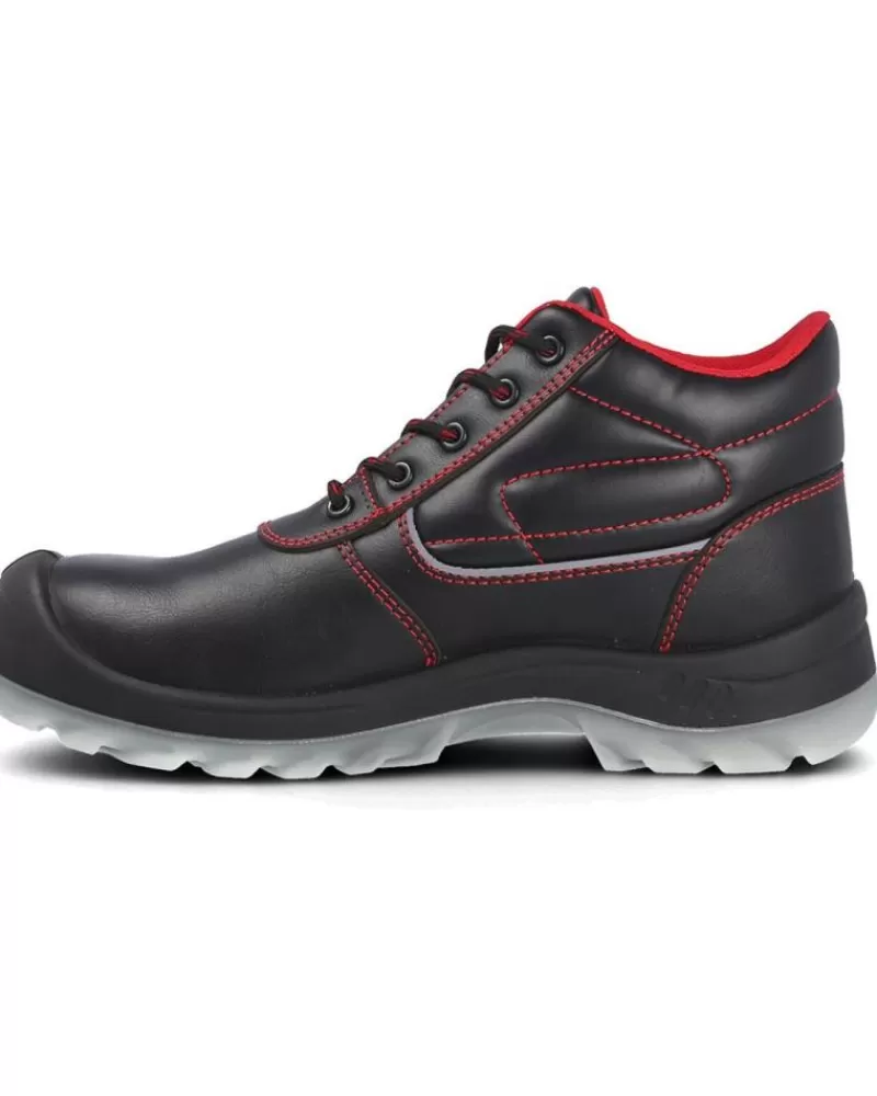 Man PAREDES Woman And Man Boots Botas De Seguridad Fosforo Negro Negro