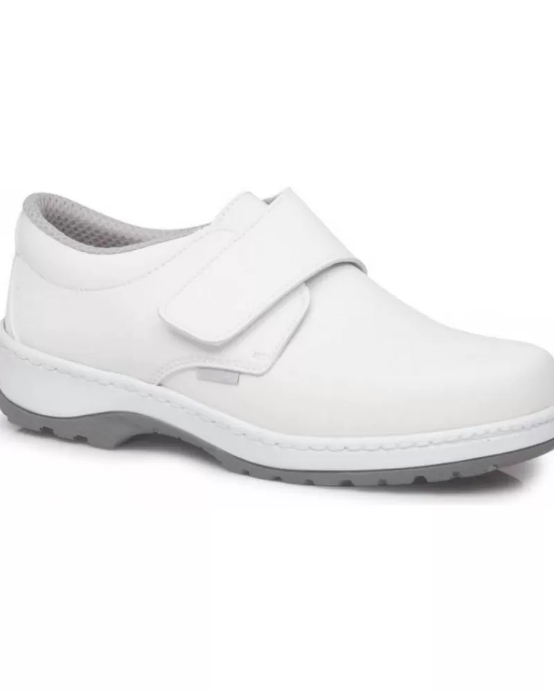 Man CALZAMEDI Woman And Man Clogs Laboral Sanitario 21011 Blanco