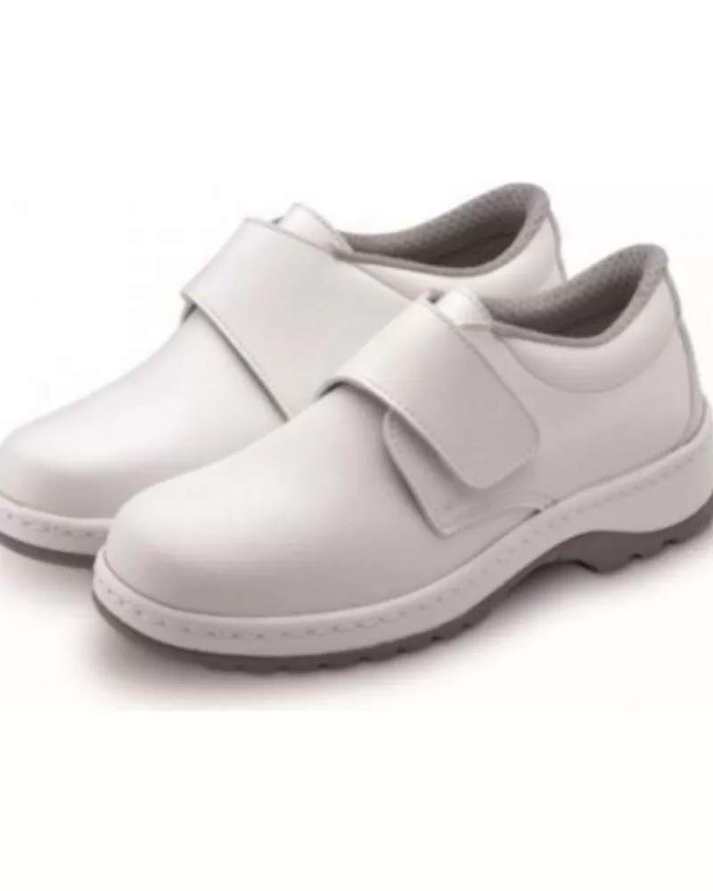 Man CALZAMEDI Woman And Man Clogs Laboral Sanitario 21011 Blanco