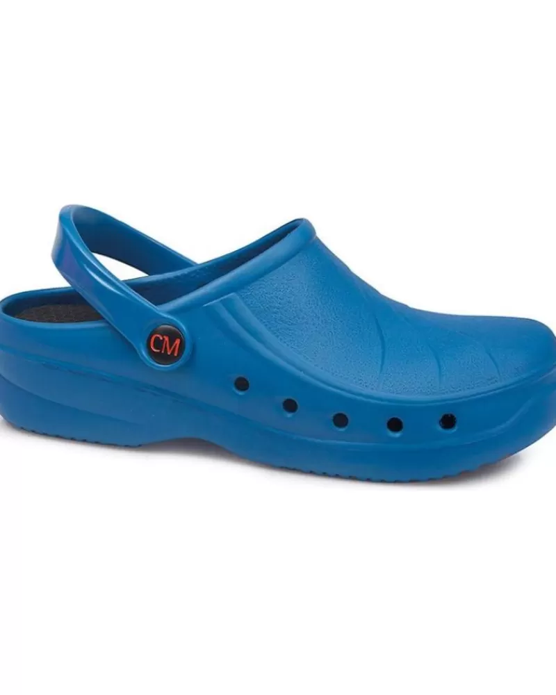 Man CALZAMEDI Woman And Man Clogs Zueco De Trabajo Anatomico Unisex Azul
