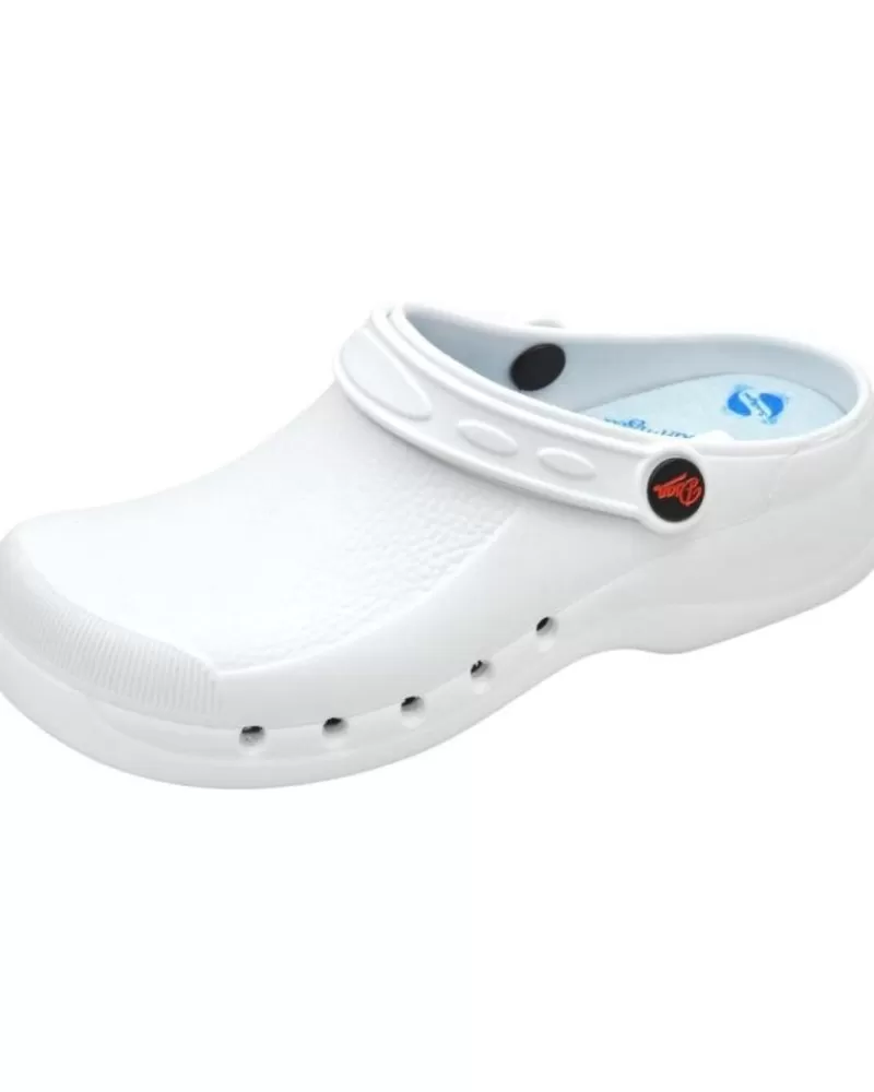 Man DIAN Woman And Man Clogs Eva Plus Zueco Unisex Para Plantillas Blanco