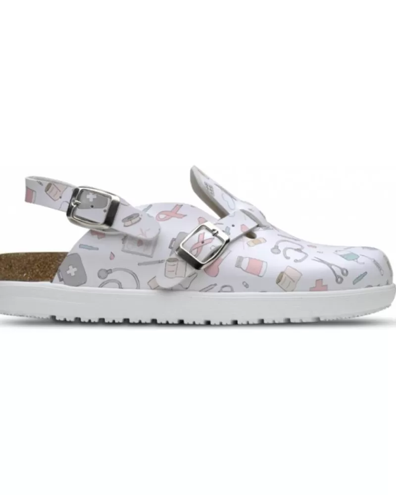 Man FELIZ CAMINAR Woman And Man Clogs Zueco Laboral Bio Vega - Multicolor