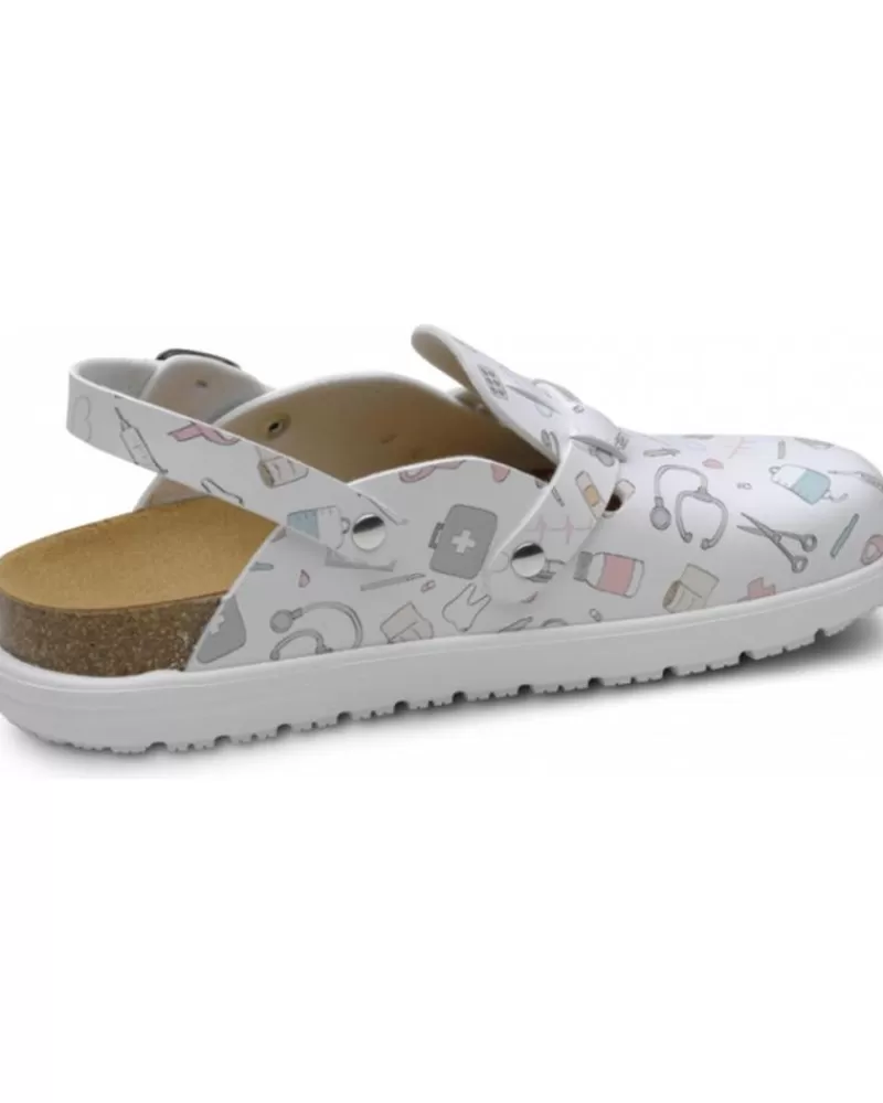 Man FELIZ CAMINAR Woman And Man Clogs Zueco Laboral Bio Vega - Multicolor