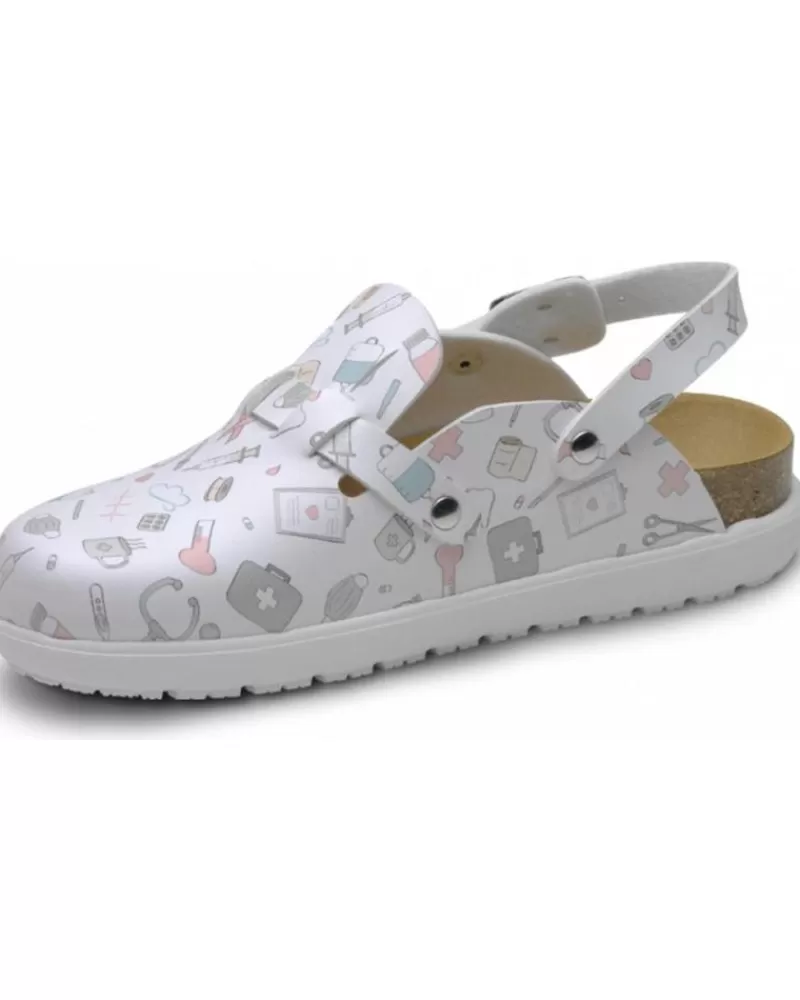 Man FELIZ CAMINAR Woman And Man Clogs Zueco Laboral Bio Vega - Multicolor