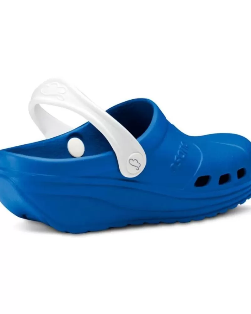 Man FELIZ CAMINAR Woman And Man Clogs Zuecos Sanitarios Asana - Azul
