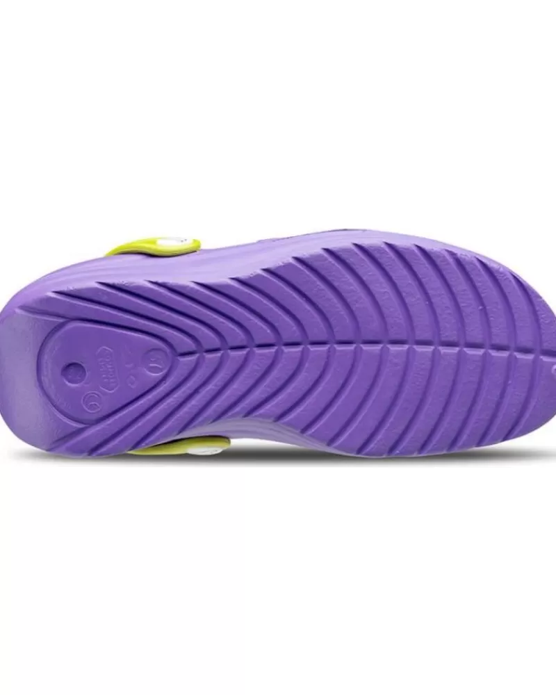 Man FELIZ CAMINAR Woman And Man Clogs Zuecos Sanitarios Asana - Morado