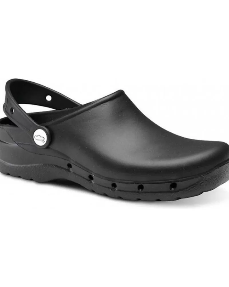 Man FELIZ CAMINAR Woman And Man Clogs Zuecos Sanitarios Flotantes Antiestticos - Negro