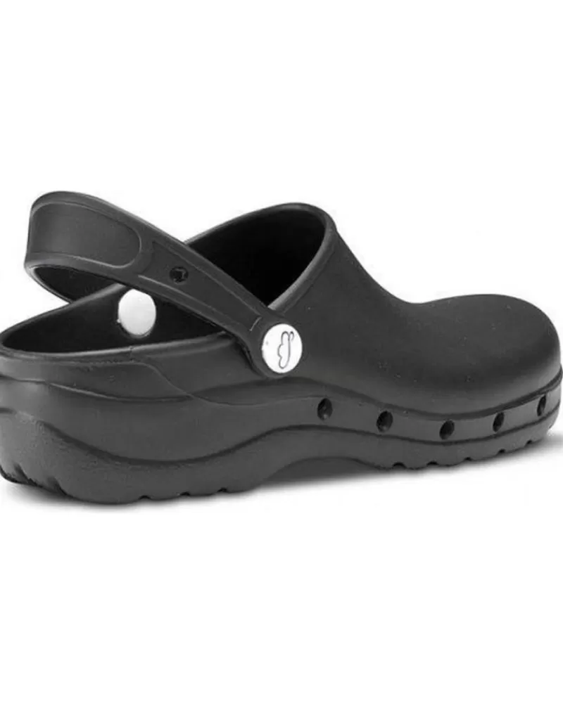 Man FELIZ CAMINAR Woman And Man Clogs Zuecos Sanitarios Flotantes Antiestticos - Negro