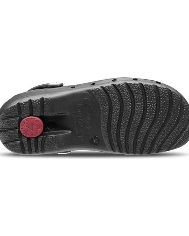 Man FELIZ CAMINAR Woman And Man Clogs Zuecos Sanitarios Flotantes Antiestticos - Negro
