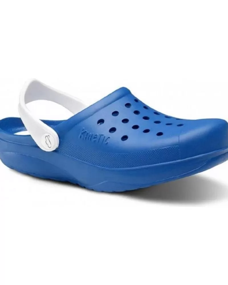 Man FELIZ CAMINAR Woman And Man Clogs Zuecos Sanitarios Kinetic - Azul