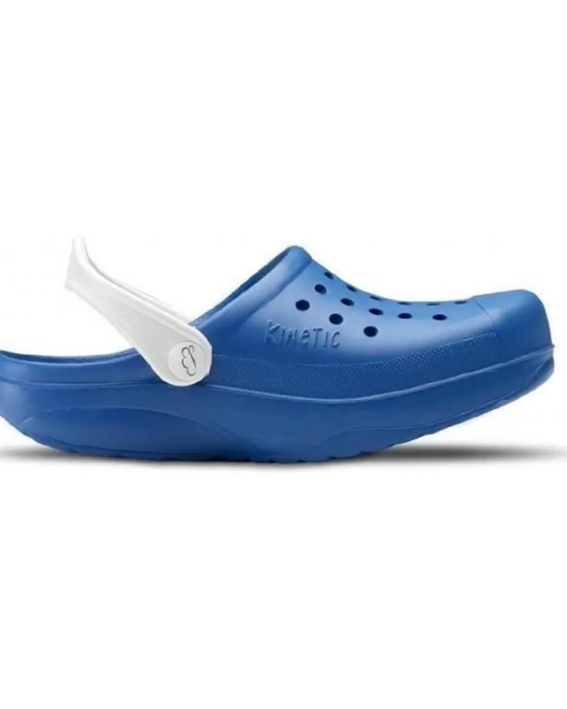 Man FELIZ CAMINAR Woman And Man Clogs Zuecos Sanitarios Kinetic - Azul