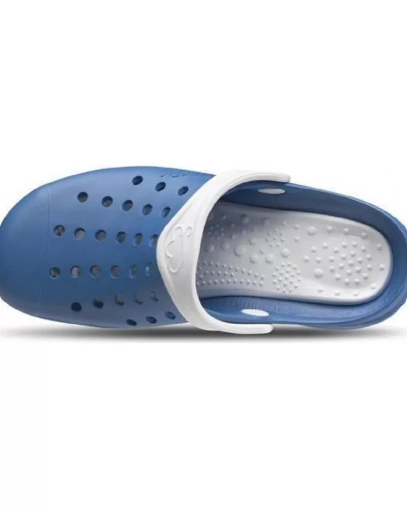 Man FELIZ CAMINAR Woman And Man Clogs Zuecos Sanitarios Kinetic - Azul