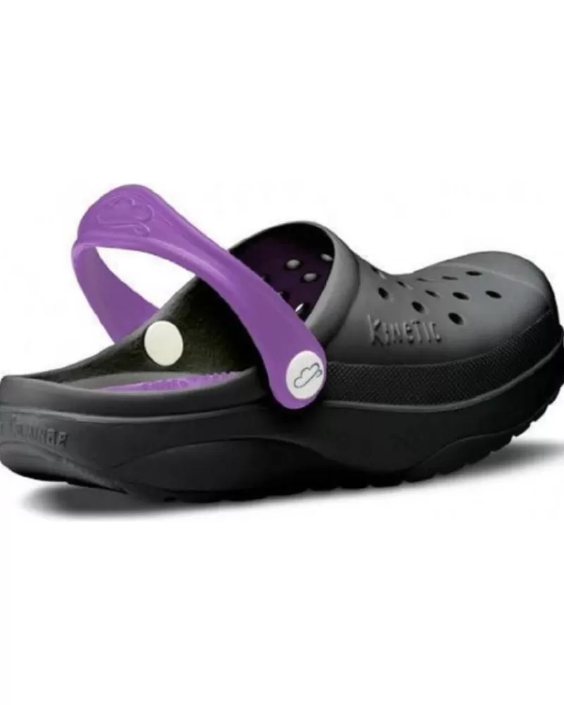 Man FELIZ CAMINAR Woman And Man Clogs Zuecos Sanitarios Kinetic - Morado