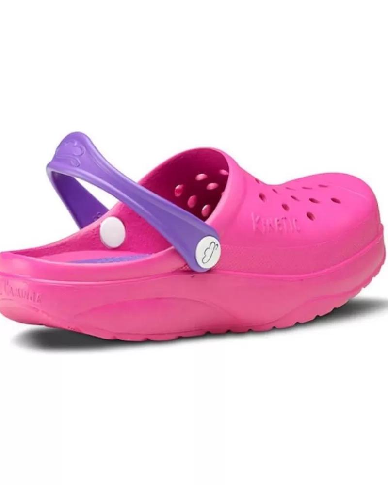 Man FELIZ CAMINAR Woman And Man Clogs Zuecos Sanitarios Kinetic - Rosa