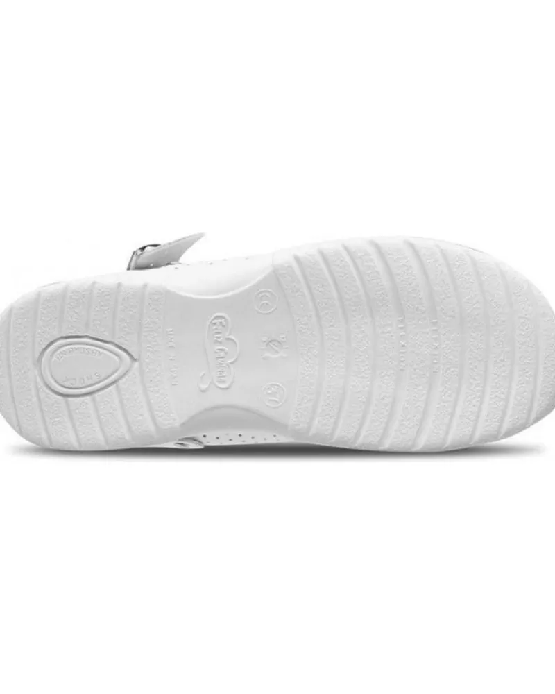 Man FELIZ CAMINAR Woman And Man Clogs Zuecos Sanitarios Unisex Las Vegas Blanco