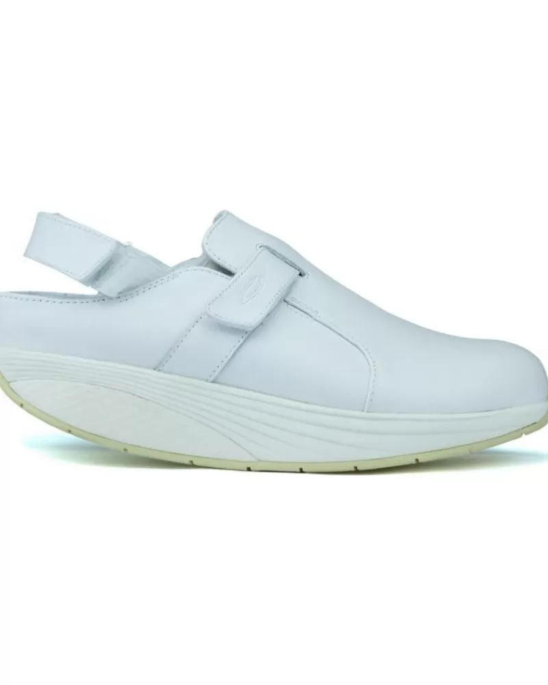 Man MBT Woman And Man Clogs Flua Unisex Blanco