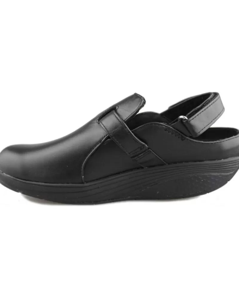 Man MBT Woman And Man Clogs Flua Unisex Negro