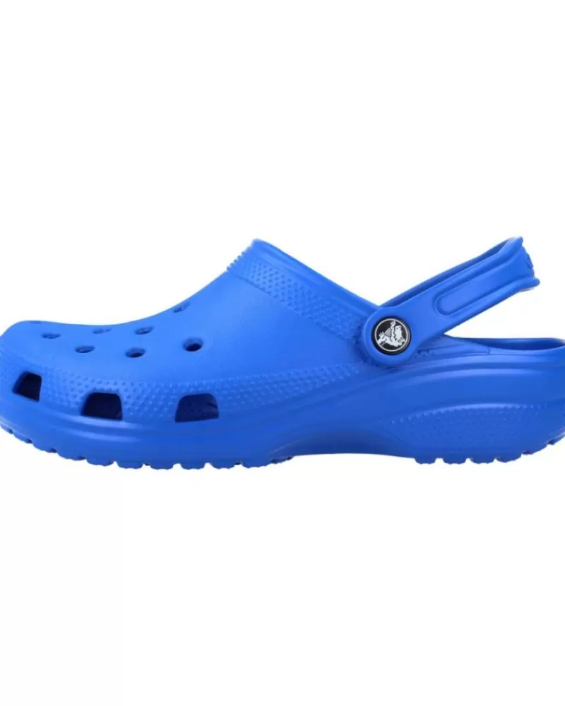 Man CROCS Woman And Man Flip Flops Classic U Azul