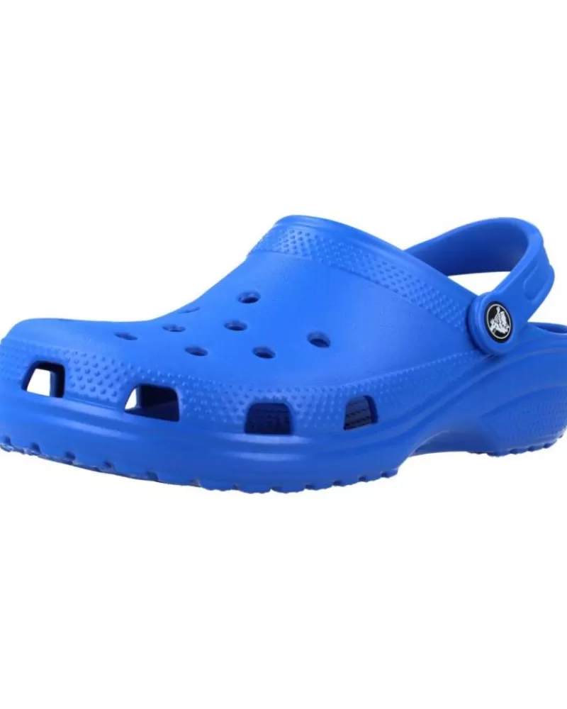 Man CROCS Woman And Man Flip Flops Classic U Azul