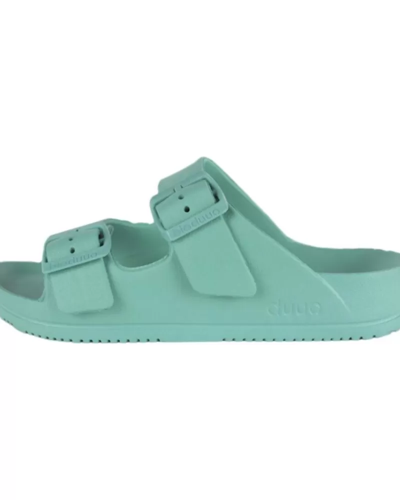 Man DUUO Woman And Man Flip Flops Bio Eva Turquesa