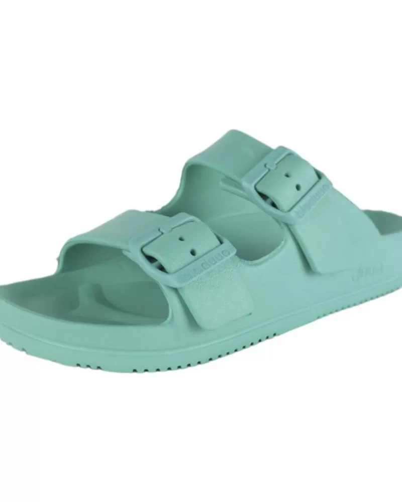 Man DUUO Woman And Man Flip Flops Bio Eva Turquesa