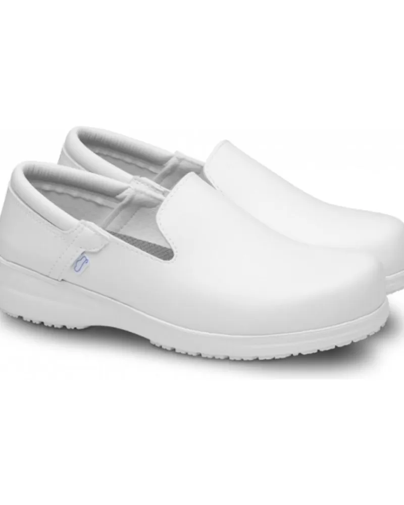 Man FELIZ CAMINAR Woman And Man Shoes Zapato Laboral Sensai - Blanco