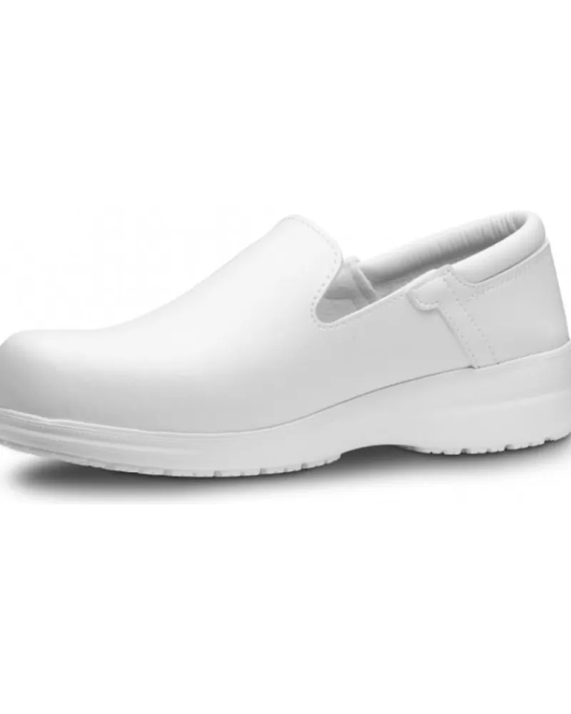 Man FELIZ CAMINAR Woman And Man Shoes Zapato Laboral Sensai - Blanco