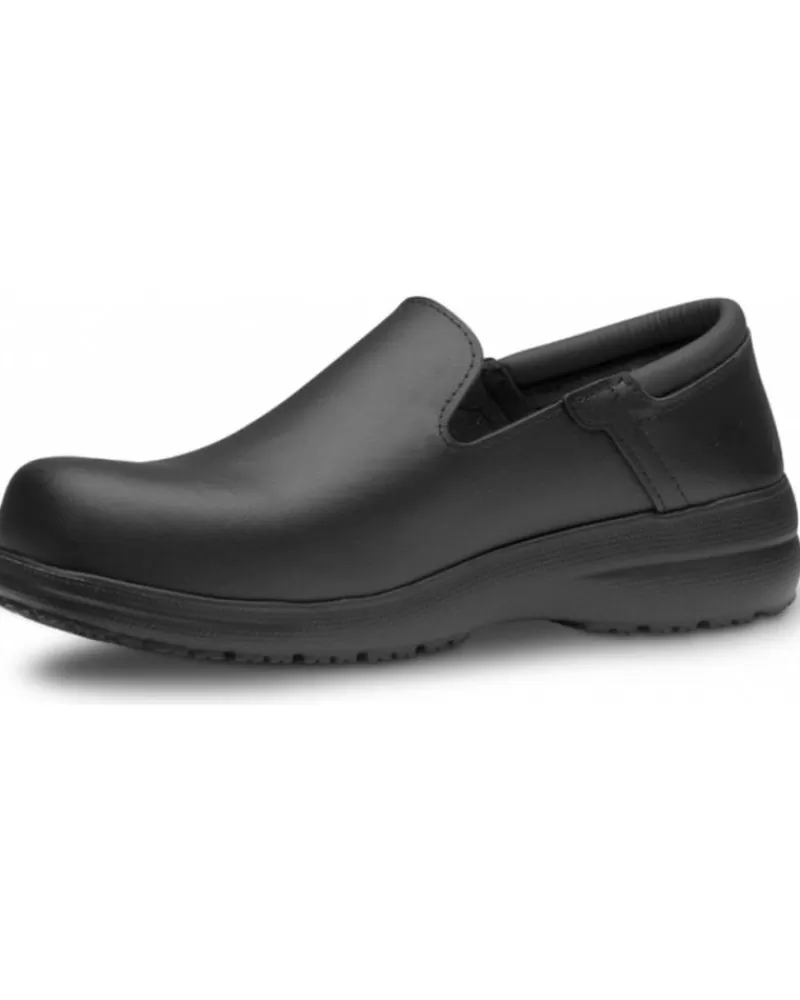 Man FELIZ CAMINAR Woman And Man Shoes Zapato Laboral Sensai - Negro