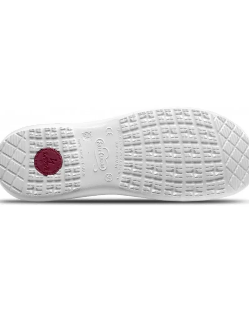 Man FELIZ CAMINAR Woman And Man Shoes Zapato Sanitario Unisex Atom Hosteleria Blanco