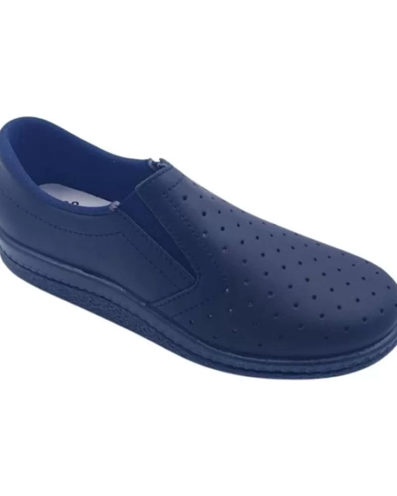 Man JAVER Woman And Man Shoes Calzado De Trabajo 02 Zueco Varios 9702 Azul