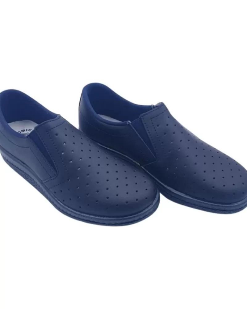 Man JAVER Woman And Man Shoes Calzado De Trabajo 02 Zueco Varios 9702 Azul