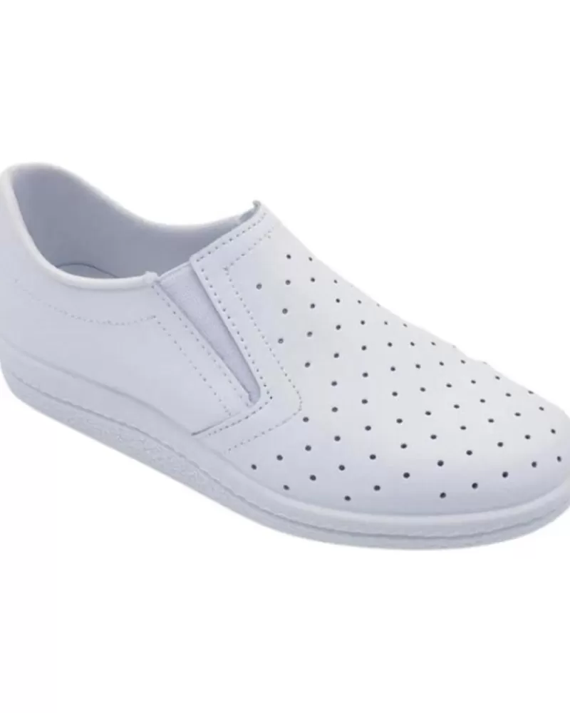 Man JAVER Woman And Man Shoes Calzado De Trabajo 02 Zueco Varios 9702 Blanco