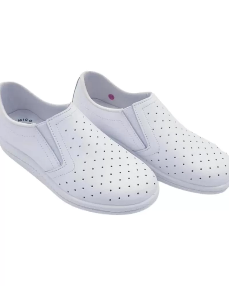 Man JAVER Woman And Man Shoes Calzado De Trabajo 02 Zueco Varios 9702 Blanco