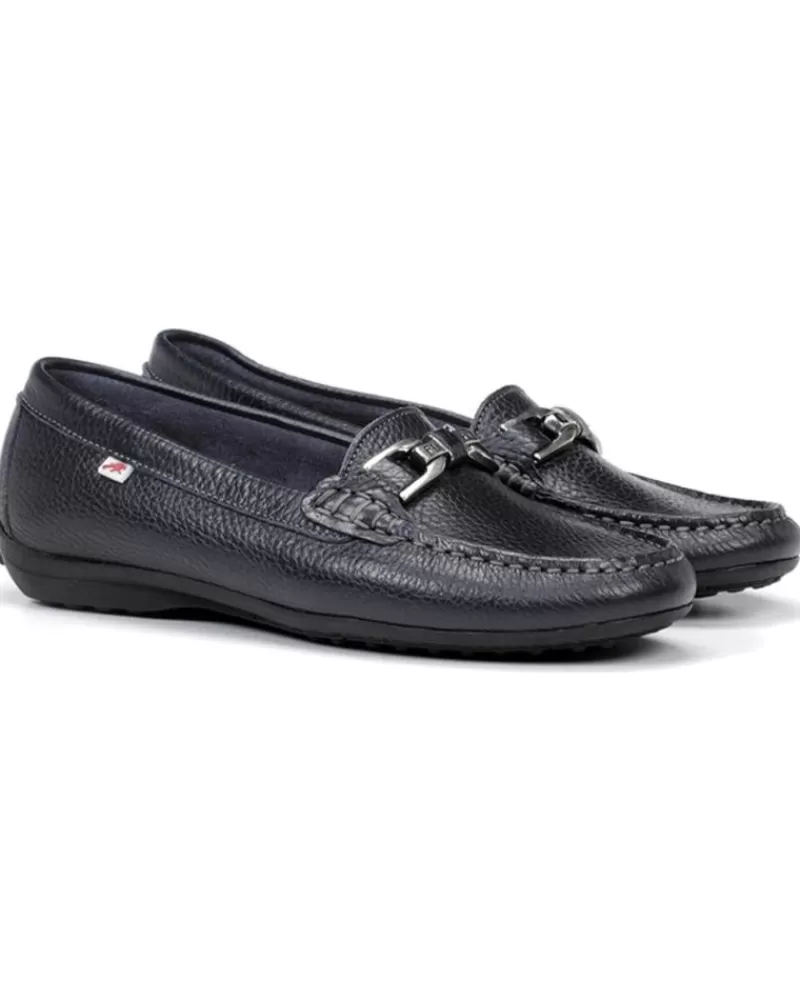 Woman FLUCHOS Woman Boat Shoes Zapato F0804 Marino Mujer Floter Marino