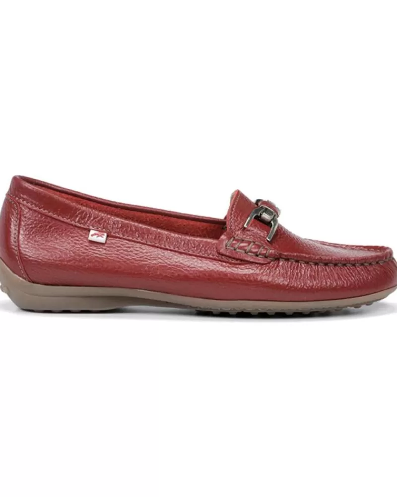 Woman FLUCHOS Woman Boat Shoes Zapato F0804 Rojo Mujer Floter Rojo