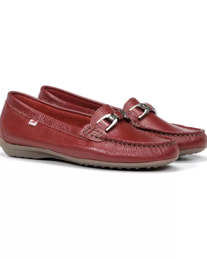 Woman FLUCHOS Woman Boat Shoes Zapato F0804 Rojo Mujer Floter Rojo