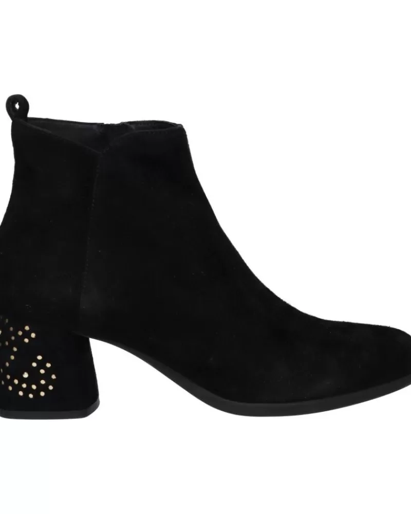 Woman GEOX Woman Boots D04Efl 00021 D Calinda Mid C0495 Black-Gold