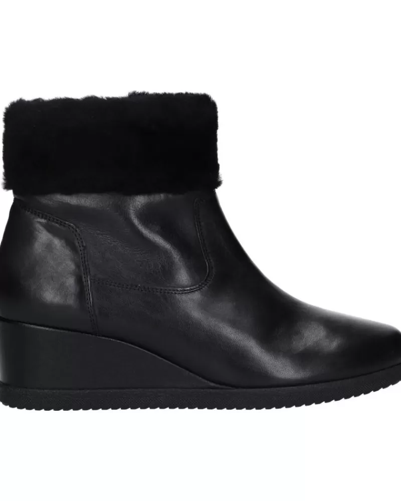 Woman GEOX Woman Boots D04Ldg 00085 D Anylla Wedge C9999 Black