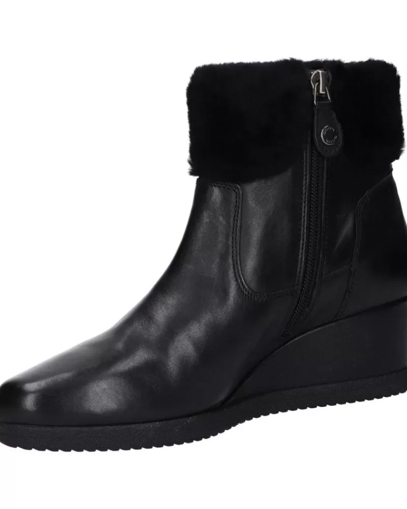 Woman GEOX Woman Boots D04Ldg 00085 D Anylla Wedge C9999 Black