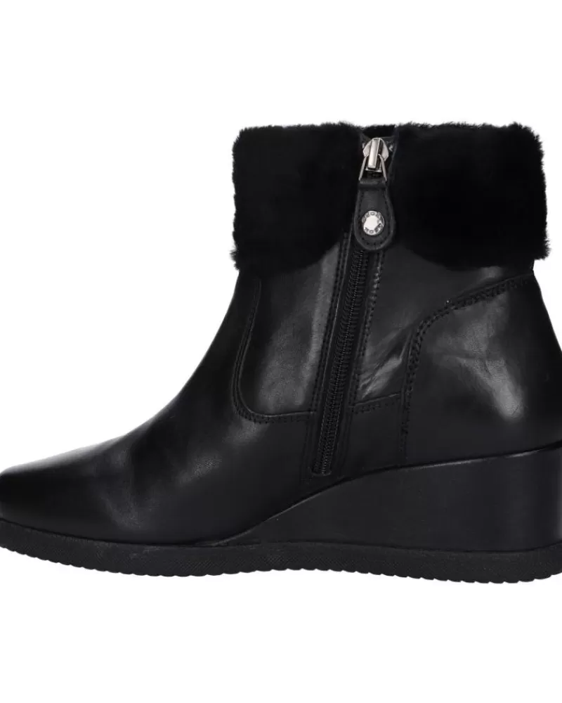 Woman GEOX Woman Boots D04Ldg 00085 D Anylla Wedge C9999 Black
