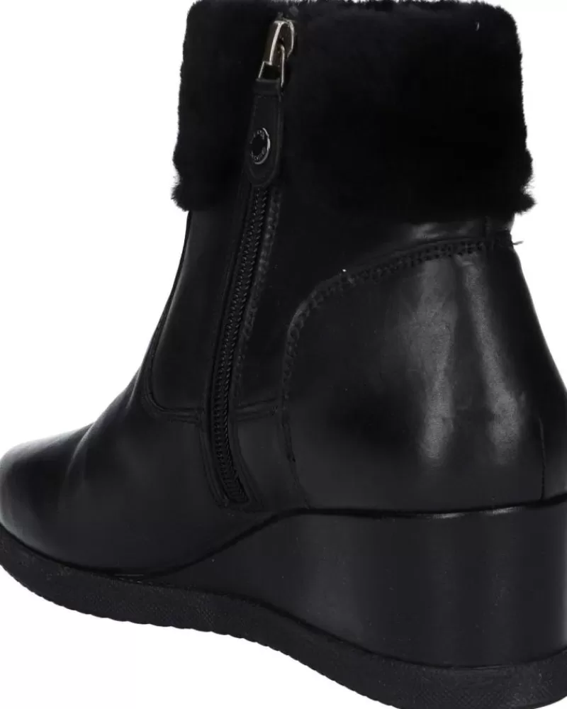 Woman GEOX Woman Boots D04Ldg 00085 D Anylla Wedge C9999 Black
