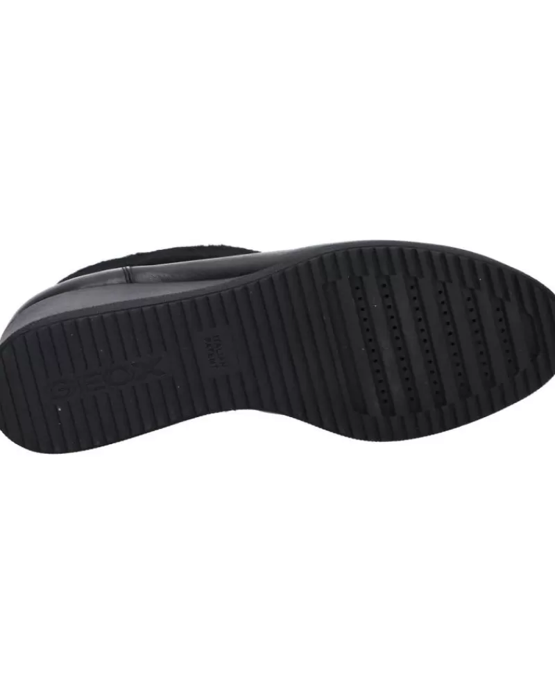 Woman GEOX Woman Boots D04Ldg 00085 D Anylla Wedge C9999 Black