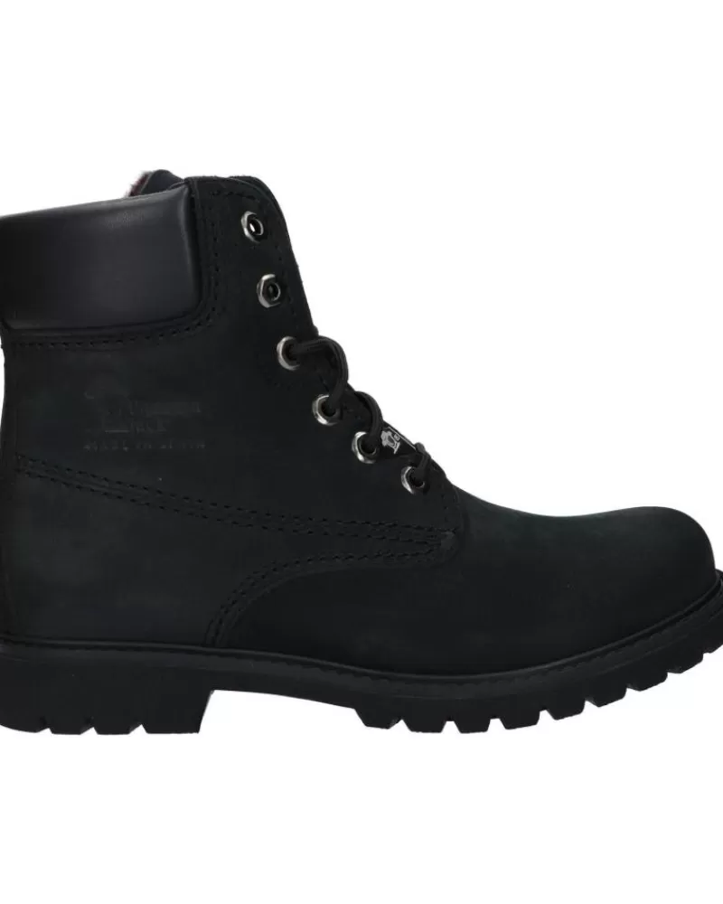 Woman PANAMA JACK Woman Boots Panama 03 B96 Nobuck Negro