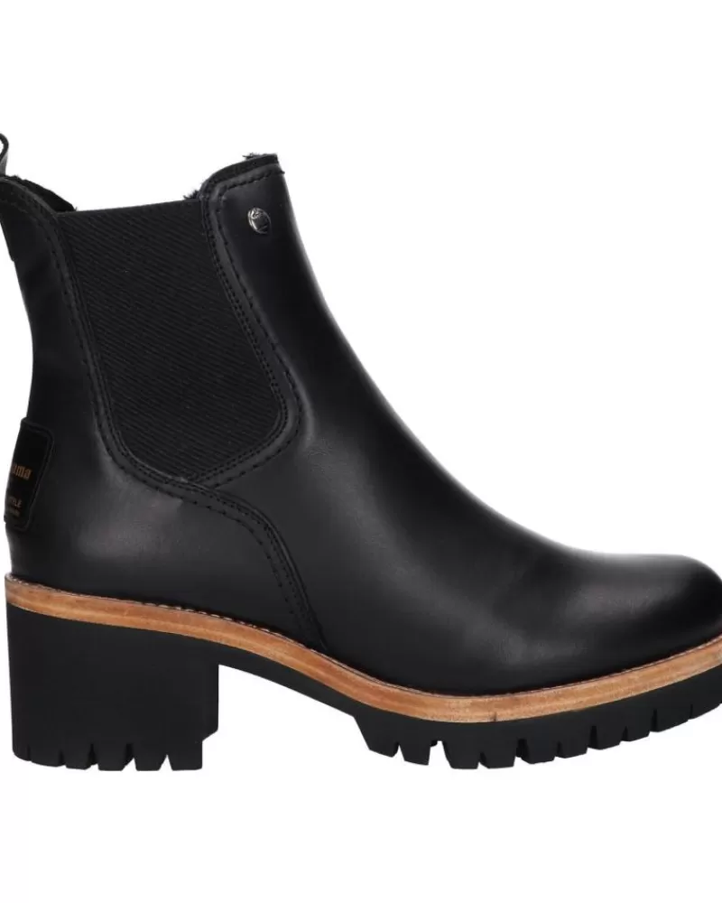 Woman PANAMA JACK Woman Boots Pia Igloo Trav B3 Napa Negro
